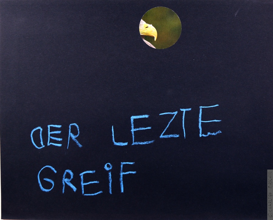 Der letzte Greif – Sticker und Kreisausstanzer; Charlie 4½ Jahre